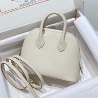 Hermes Unisex Bolide 1923 Bag in Epsom Calfskin-Beige (1)