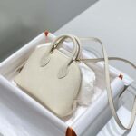 Hermes Unisex Bolide 1923 Bag in Epsom Calfskin-Beige