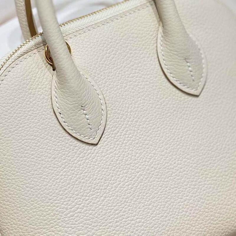 Hermes Unisex Bolide 1923 Bag in Epsom Calfskin-Beige