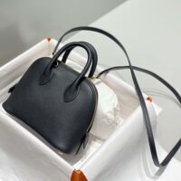 Hermes Unisex Bolide 1923 Bag in Epsom Calfskin-BlackGold (1)