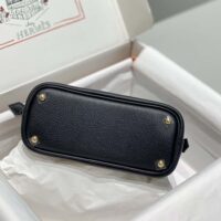 Hermes Unisex Bolide 1923 Bag in Epsom Calfskin-BlackGold (1)