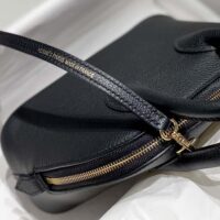 Hermes Unisex Bolide 1923 Bag in Epsom Calfskin-BlackGold (1)