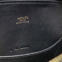 Hermes Unisex Bolide 1923 Bag in Epsom Calfskin-BlackGold (1)