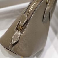 Hermes Unisex Bolide 1923 Bag in Epsom Calfskin-BrownGold (1)