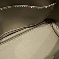 HHermes Unisex Bolide 1923 Bag in Epsom Calfskin-Brown/Silverermes Unisex Bolide 1923 Bag in Epsom Calfskin-BrownSilver (1)