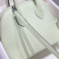 Hermes Unisex Bolide 1923 Bag in Epsom Calfskin-Lime