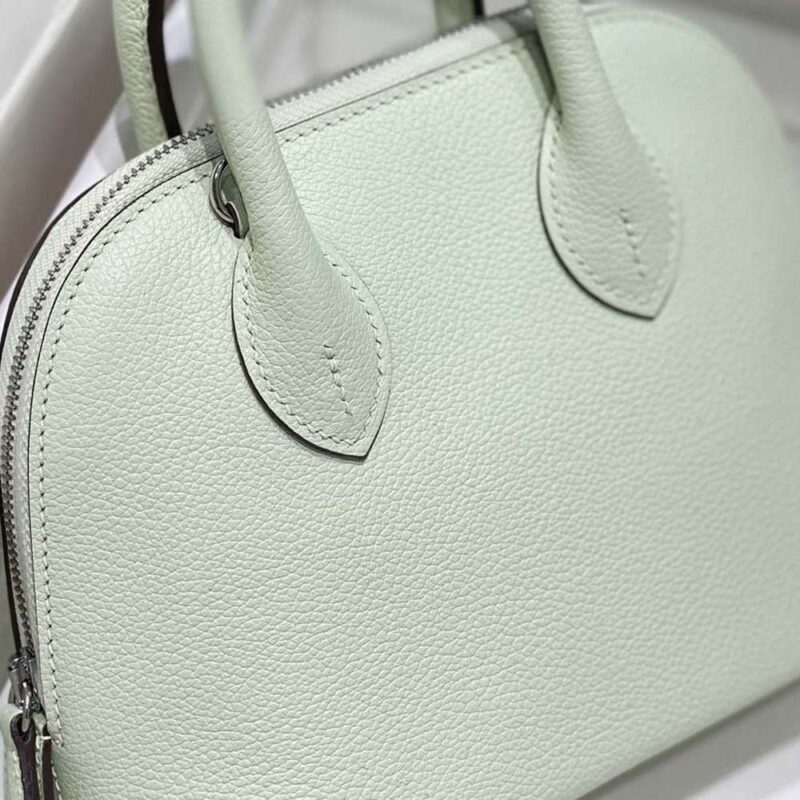 Hermes Unisex Bolide 1923 Bag in Epsom Calfskin-Lime