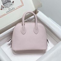Hermes Unisex Bolide 1923 Bag in Epsom Calfskin-Pink (1)
