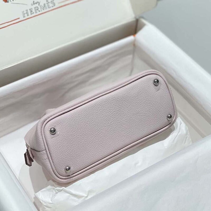 Hermes Unisex Bolide 1923 Bag in Epsom Calfskin-Pink