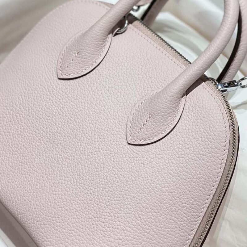 Hermes Unisex Bolide 1923 Bag in Epsom Calfskin-Pink