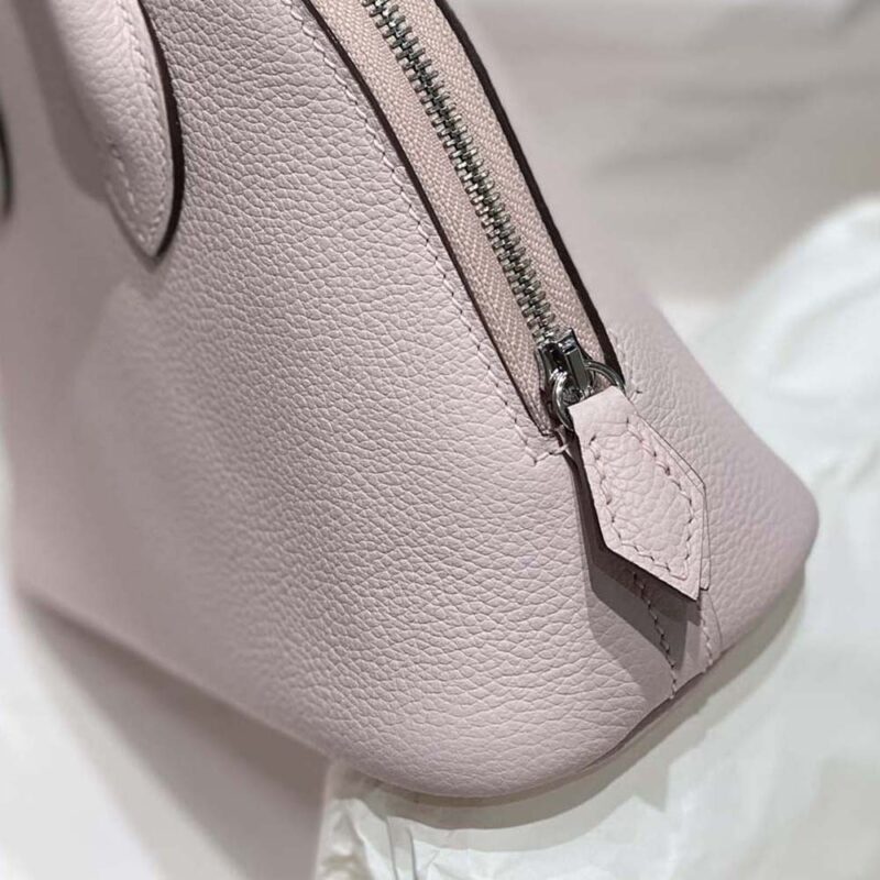 Hermes Unisex Bolide 1923 Bag in Epsom Calfskin-Pink