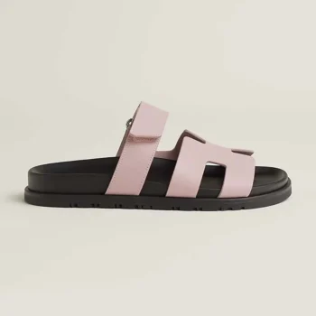 Hermes Unisex Chypre Sandal-Pink H222299ZCG350