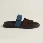 Hermes Unisex Chypre Sandal-Blue