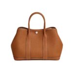 Hermes Unisex Garden Party 30 Voyage Bag-Brown