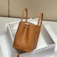 Hermes Unisex Garden Party 30 Voyage Bag-Brown (1)