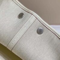 Hermes Unisex Garden Party 30 Voyage Bag-White (1)