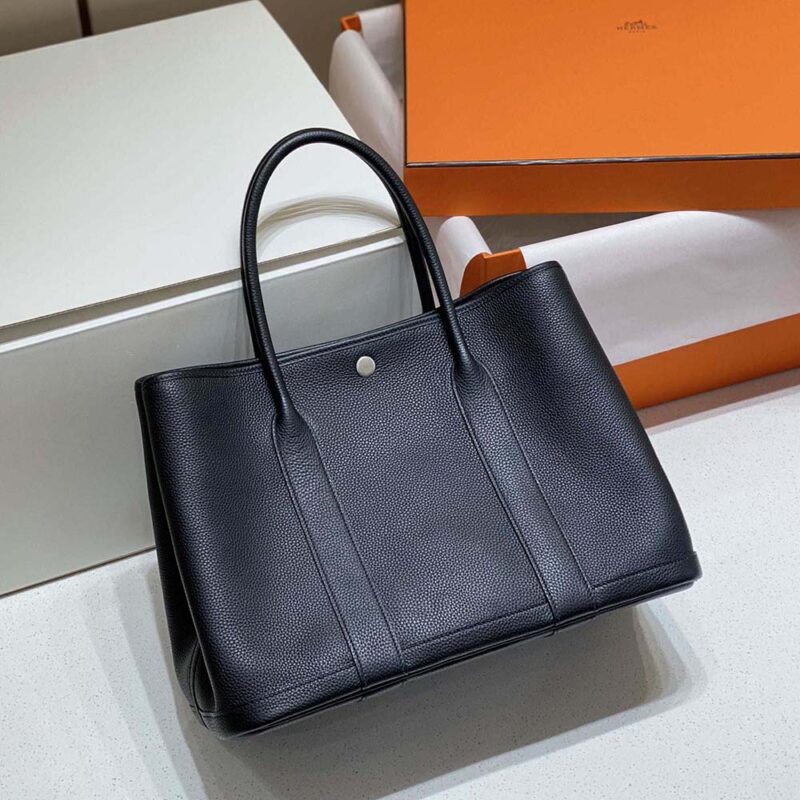 Hermes Unisex Garden Party 36 Voyage Bag-Black