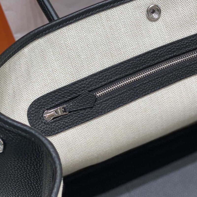 Hermes Unisex Garden Party 36 Voyage Bag-Black