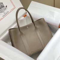 Hermes Unisex Garden Party 36 Voyage Bag-Gray (1)