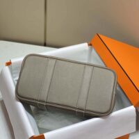 Hermes Unisex Garden Party 36 Voyage Bag-Gray (1)