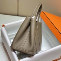 Hermes Unisex Garden Party 36 Voyage Bag-Gray (1)