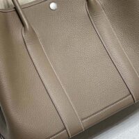 Hermes Unisex Garden Party 36 Voyage Bag-Gray (1)
