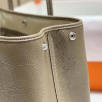 Hermes Unisex Garden Party 36 Voyage Bag-Gray (1)