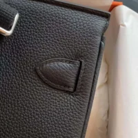 Hermes Unisex Hac A Dos PM Backpack-Black H083589CK85 (1)
