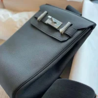 Hermes Unisex Hac A Dos PM Backpack-Black H083589CK85 (1)