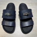 Hermes Unisex Jackson Sandal-Navy H242949Z