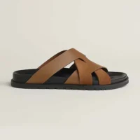 Hermes Unisex Kazimir Sandal-Brown H251976Z