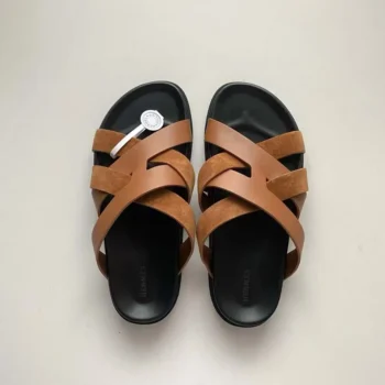 Hermes Unisex Kazimir Sandal-Brown H251976Z