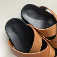 Hermes Unisex Kazimir Sandal-Brown H251976Z (1)