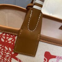 Hermes Unisex Steeple 25 Tote Bag-Orange H084313CKAA (1)