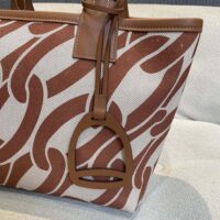 Hermes Unisex Steeple 28 Ecru Tote Bag-Brown H084532CKAC (1)