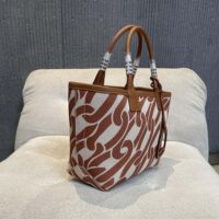 Hermes Unisex Steeple 28 Ecru Tote Bag-Brown H084532CKAC (1)