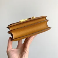 Hermes Women Constance 19 Bag Epsom Leather-BrownGold (1)