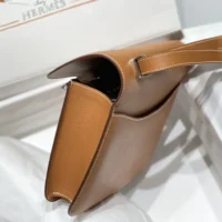 Hermes Women Constance 19 Bag Epsom Leather-BrownSilver (10)