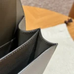 Hermes Women Constance 19 Bag Epsom Leather-Silver/Gold