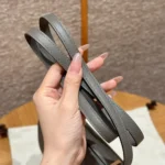 Hermes Women Constance 19 Bag Epsom Leather-Silver/Gold