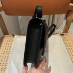 Hermes Women Constance 24 Bag Epsom Leather-Black