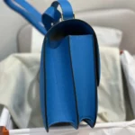 Hermes Women Constance 24 Bag Epsom Leather-Blue