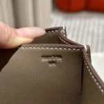 Hermes Women Constance 24 Bag Epsom Leather-Gray/Gold