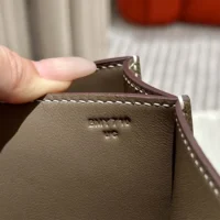 Hermes Women Constance 24 Bag Epsom Leather-GrayGold (1)