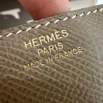 Hermes Women Constance 24 Bag Epsom Leather-Gray/Gold