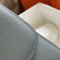 Hermes Women Constance 24 Bag Epsom Leather-GreyGold (1)