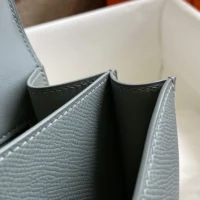 Hermes Women Constance 24 Bag Epsom Leather-GreyGold (1)