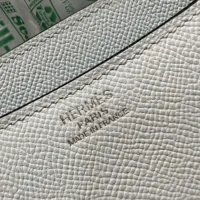 Hermes Women Constance 24 Bag Epsom Leather-Light BlueSilver (10)