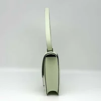 Hermes Women Constance 24 Bag Epsom Leather-LimeSilver (1)