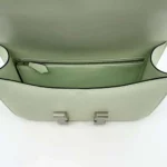 Hermes Women Constance 24 Bag Epsom Leather-Lime/Silver